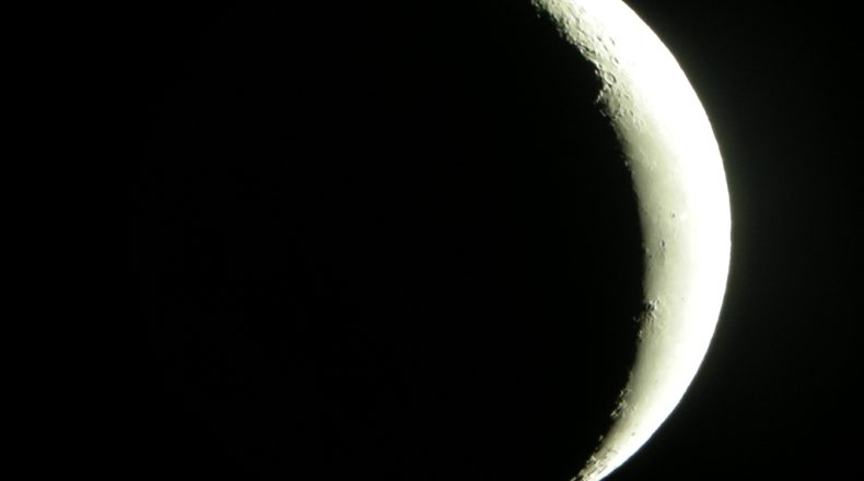 Moon occults Jupiter
